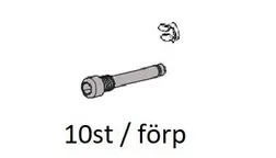 Lukkopultti Tektro 31.2mm with Clip 10-Pack DA2.0
